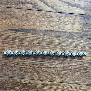 Vintage Tiffany & Co. Sterling Silver Signature X Bracelet